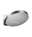 UniMatch Pluuto Hoofddouche 2-standen Geborsteld Staal 32cm - Inbouw wandmontage