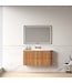 Badkamermeubel Eleonora 120 cm Acacia | Enkele Wastafel Solid Surface