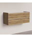 Wastafelonderkast Trendline Tabak Oak 120x47x52cm softclose lades