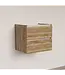 Wastafelonderkast Trendline Tabak Oak 60x47x52cm softclose lades