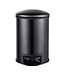 Pedaalemmer Tobin Gunmetal - Softclose 3L afneembaar binnenbak
