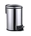 Pedaalemmer Tobin Chroom - Softclose 3L afneembaar binnenbak
