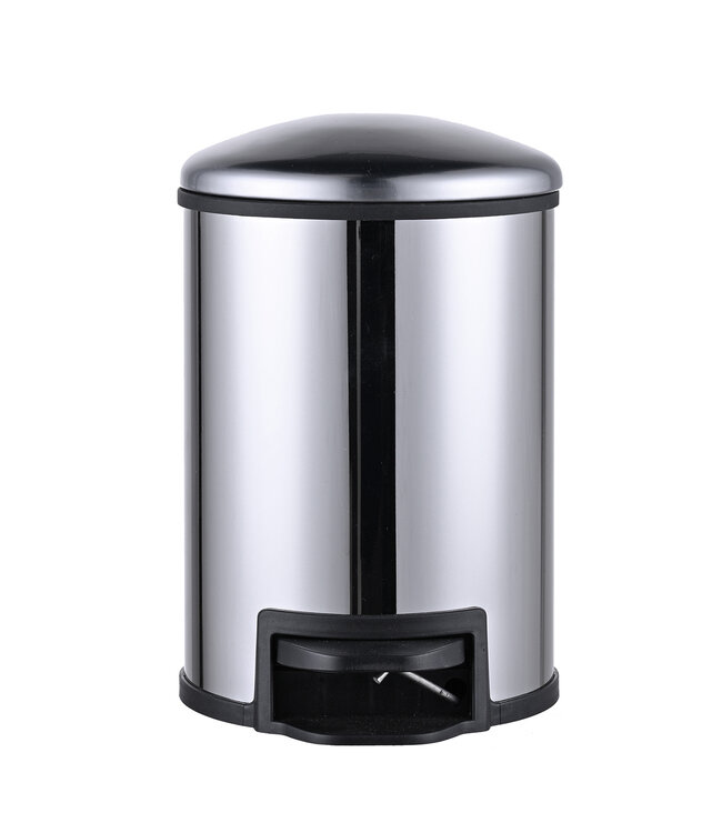 Pedaalemmer Tobin Chroom - Softclose 3L afneembaar binnenbak