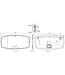 Lumora Rechthoekige Badkamerspiegel 160x78 cm – LED & Verwarming