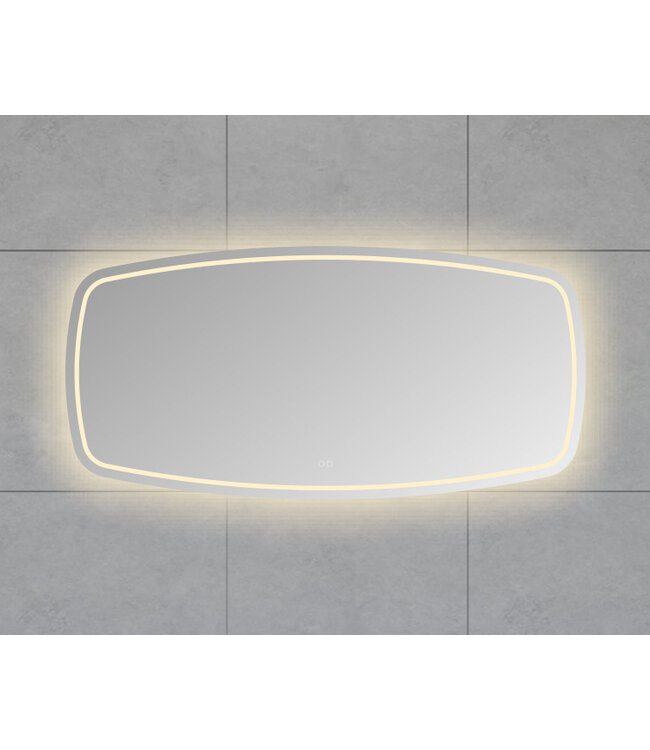 Lumora Rechthoekige Badkamerspiegel 160x78 cm – LED & Verwarming