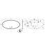 Ovale Badkamerspiegel Oliva 140x70 cm – Dual LED & Verwarming