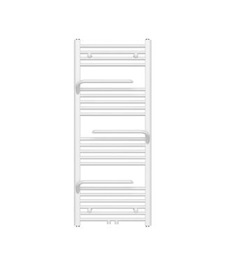 BELRAD Handdoekradiator met handdoekhouder Glans Wit 120x50cm – 1699W