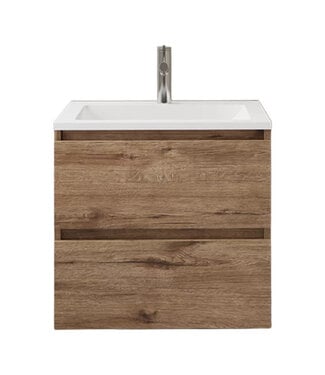 GLISS DESIGN Wastafelonderkast Gliss Project 60 cm – Wellington Oak Badkamermeubel