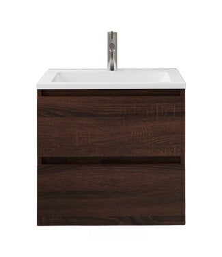 GLISS DESIGN Wastafelonderkast Gliss Project 60 cm – Sonoma Choco Badkamermeubel