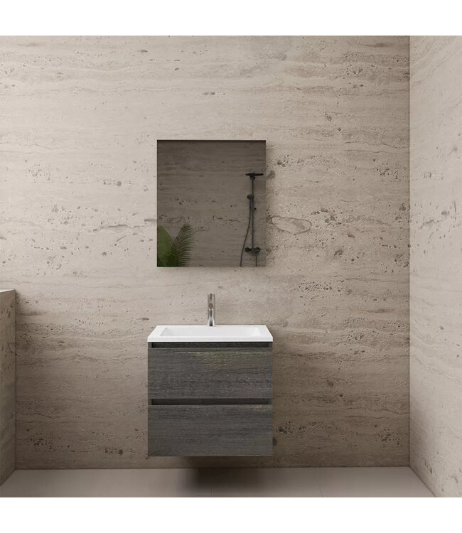 Wastafelonderkast Gliss Project 60 cm – Freya Oak Badkamermeubel