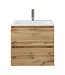 Wastafelonderkast Gliss Project 60 cm – Dakota Oak Badkamermeubel