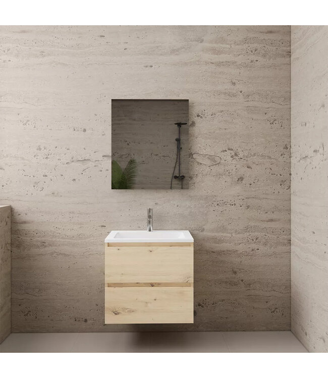 Wastafelonderkast Gliss Project 60 cm – Artisan Oak Badkamermeubel