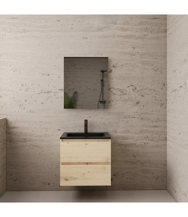 Wastafelonderkast Gliss Project 60 cm – Artisan Oak Badkamermeubel