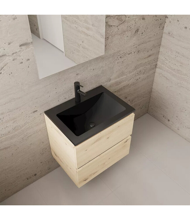 Wastafelonderkast Gliss Project 60 cm – Artisan Oak Badkamermeubel