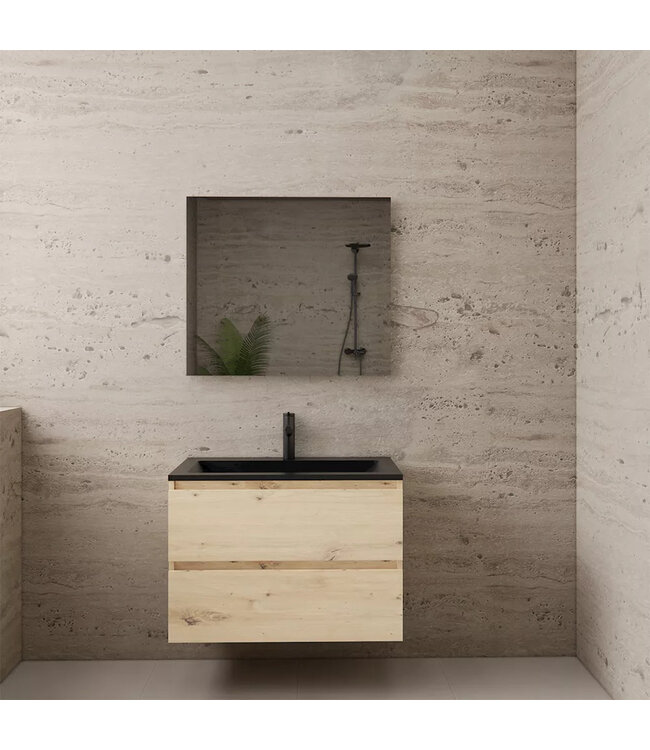 Wastafelonderkast Gliss Project 80 cm – Artisan Oak Badkamermeubel