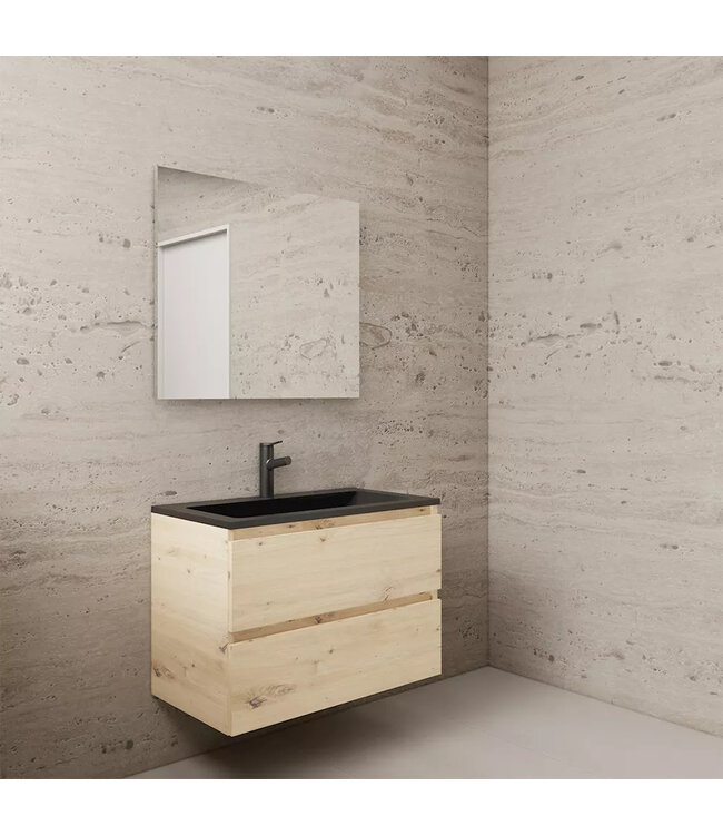 Wastafelonderkast Gliss Project 80 cm – Artisan Oak Badkamermeubel