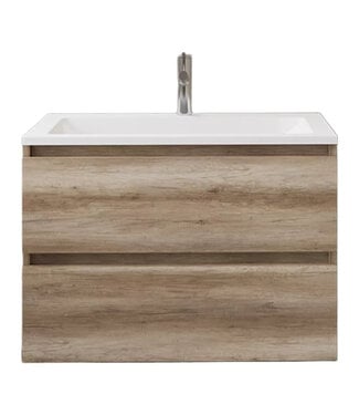 GLISS DESIGN Wastafelonderkast Gliss Project 80 cm – Canyon Oak Badkamermeubel