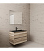 Wastafelonderkast Gliss Project 80 cm – Canyon Oak Badkamermeubel