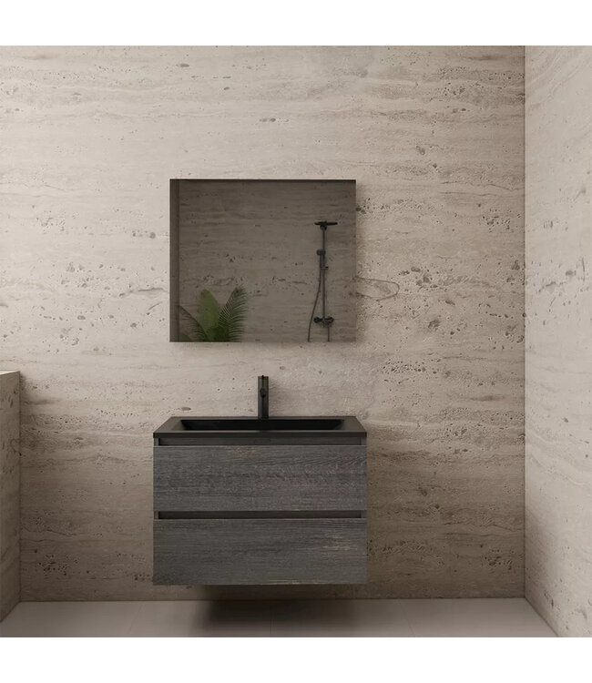 Wastafelonderkast Gliss Project 80 cm – Freya Oak Badkamermeubel