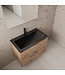 Wastafelonderkast Gliss Project 80 cm – Wellington Oak Badkamermeubel