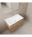 Wastafelonderkast Gliss Project 80 cm – Wellington Oak Badkamermeubel