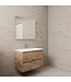 Wastafelonderkast Gliss Project 80 cm – Wellington Oak Badkamermeubel