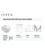 Hangtoilet Randloos Ivoor Mat - Isvea Sentimenti NEO⎢excl. wc bril