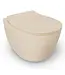 Isvea Hangtoilet Randloos Ivoor Mat - Isvea Sentimenti NEO⎢excl. wc bril