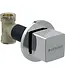 Geberit Inbouw bidetkraan / Stopkraan Koud 1/2" Chroom - Vierkant