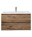 Wastafelonderkast Gliss Project 100 cm – Wellington Oak Badkamermeubel