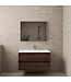 Wastafelonderkast Gliss Project 100 cm – Sonoma Choco Badkamermeubel