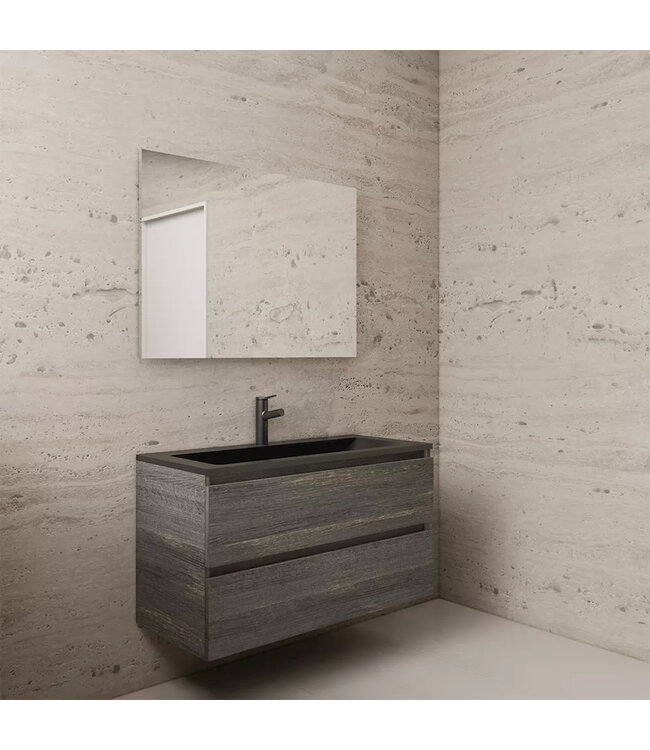 Wastafelonderkast Gliss Project 100 cm – Freya Oak Badkamermeubel