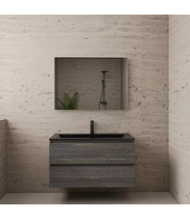Wastafelonderkast Gliss Project 100 cm – Freya Oak Badkamermeubel
