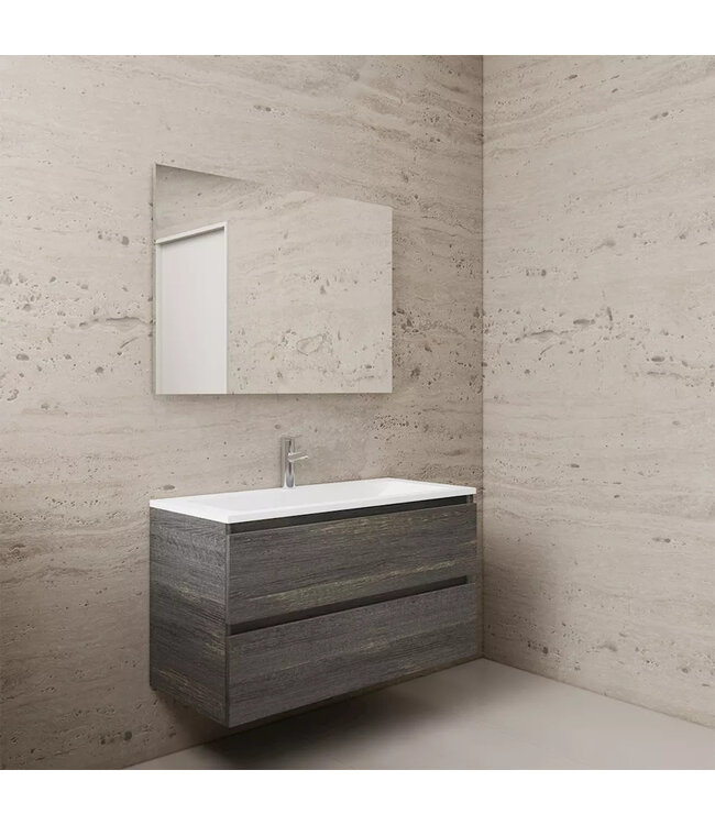 Wastafelonderkast Gliss Project 100 cm – Freya Oak Badkamermeubel