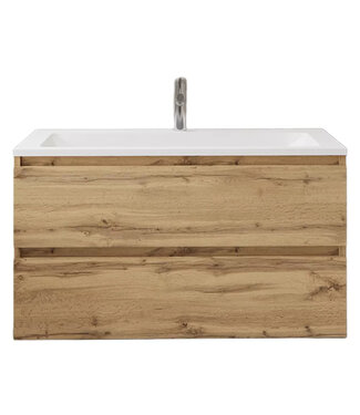 GLISS DESIGN Wastafelonderkast Gliss Project 100 cm – Dakota Oak Badkamermeubel