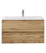 Wastafelonderkast Gliss Project 100 cm – Dakota Oak Badkamermeubel