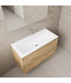 Wastafelonderkast Gliss Project 100 cm – Dakota Oak Badkamermeubel