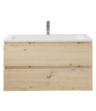 GLISS DESIGN Wastafelonderkast Gliss Project 100 cm – Artisan Oak Badkamermeubel