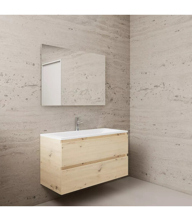 Wastafelonderkast Gliss Project 100 cm – Artisan Oak Badkamermeubel