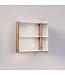 Spiegelkast Badkamer Trendline 60cm Tabak Oak | Luxe Badkamerkast