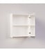 SANI-SUPPLY Spiegelkast Badkamer Trendline 60cm Glans Wit | Luxe Badkamerkast