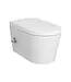 Hangtoilet met bidet Wit Randloos⎢VitrA Nest⎢Geintegreerde bidetkraan Warm&Koud⎢excl. wc bril