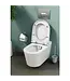 Hangtoilet met bidet Wit Randloos⎢VitrA Nest⎢Geintegreerde bidetkraan Warm&Koud⎢excl. wc bril