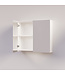SANI-SUPPLY Spiegelkast Badkamer Trendline 80cm Mat Wit | Luxe Badkamerkast