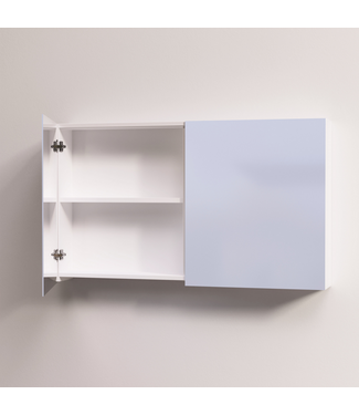SANI-SUPPLY Spiegelkast Badkamer Trendline 120cm Mat Wit | Luxe Badkamerkast