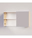 SANI-SUPPLY Spiegelkast Badkamer Trendline 120cm Natural Oak | Luxe Badkamerkast