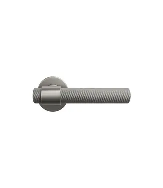DutchLine Deurkruk Grip RVS – Industrieel Beslag voor Badkamer & Interieur