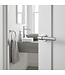 Deurkruk Grip Chroom – Industrieel Beslag voor Badkamer & Interieur