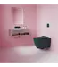 Toiletset Hangtoilet Compleet ISVEA Petrol Groen met Bidetkraan
