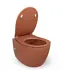 Toiletset Hangtoilet Compleet ISVEA Terracotta met Bidetkraan